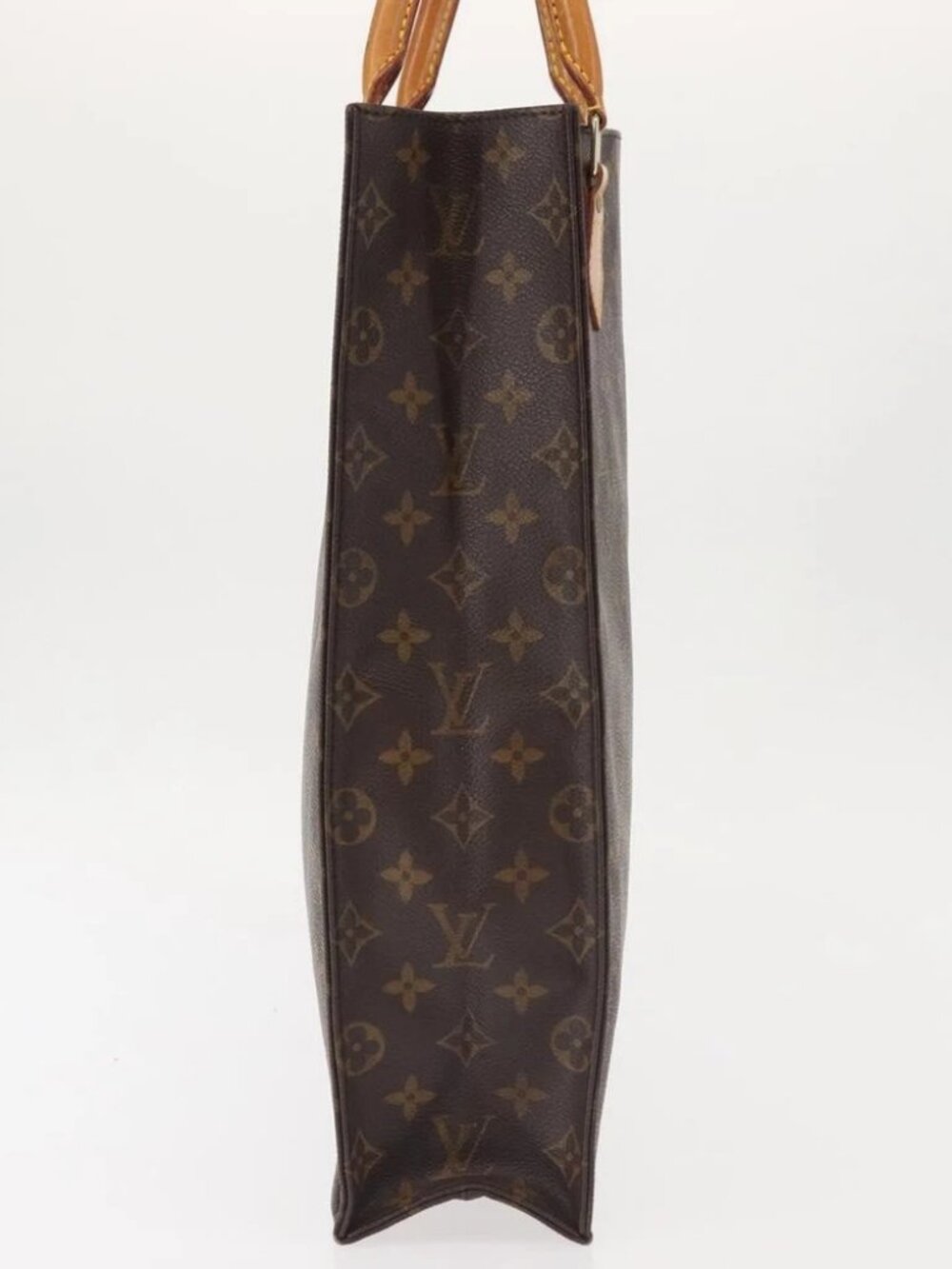 LOUIS VUITTON Monogram Sac Plat Hand Bag M51140 LV Auth - Picture 4 of 16